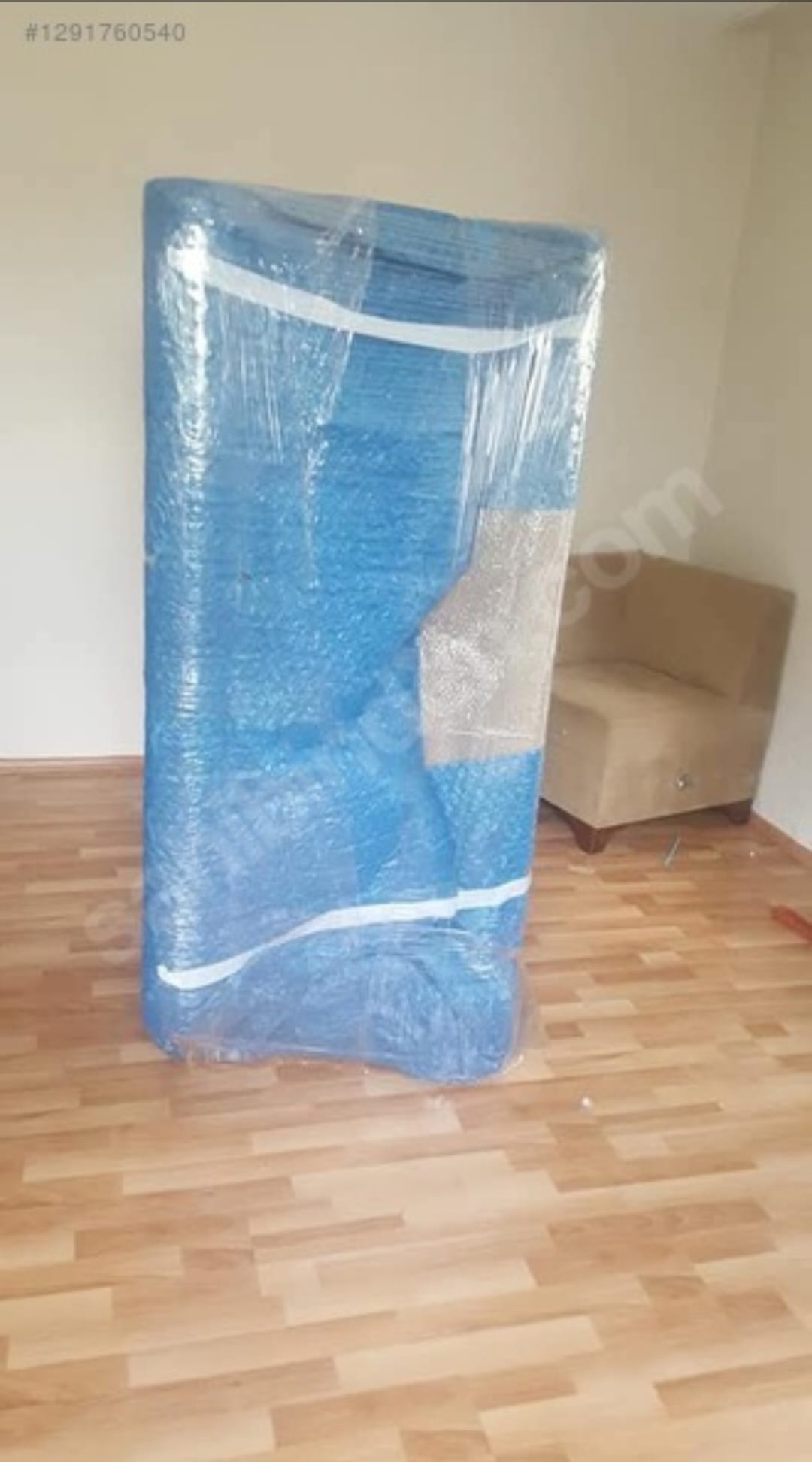 Depoda paketlenmiş eşya örneği